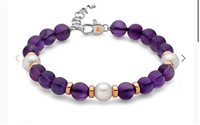Bracciale Miluna Donna I SEGRETI DELLA NATURA in Argento Ametista PBR3540 - PBR3540
